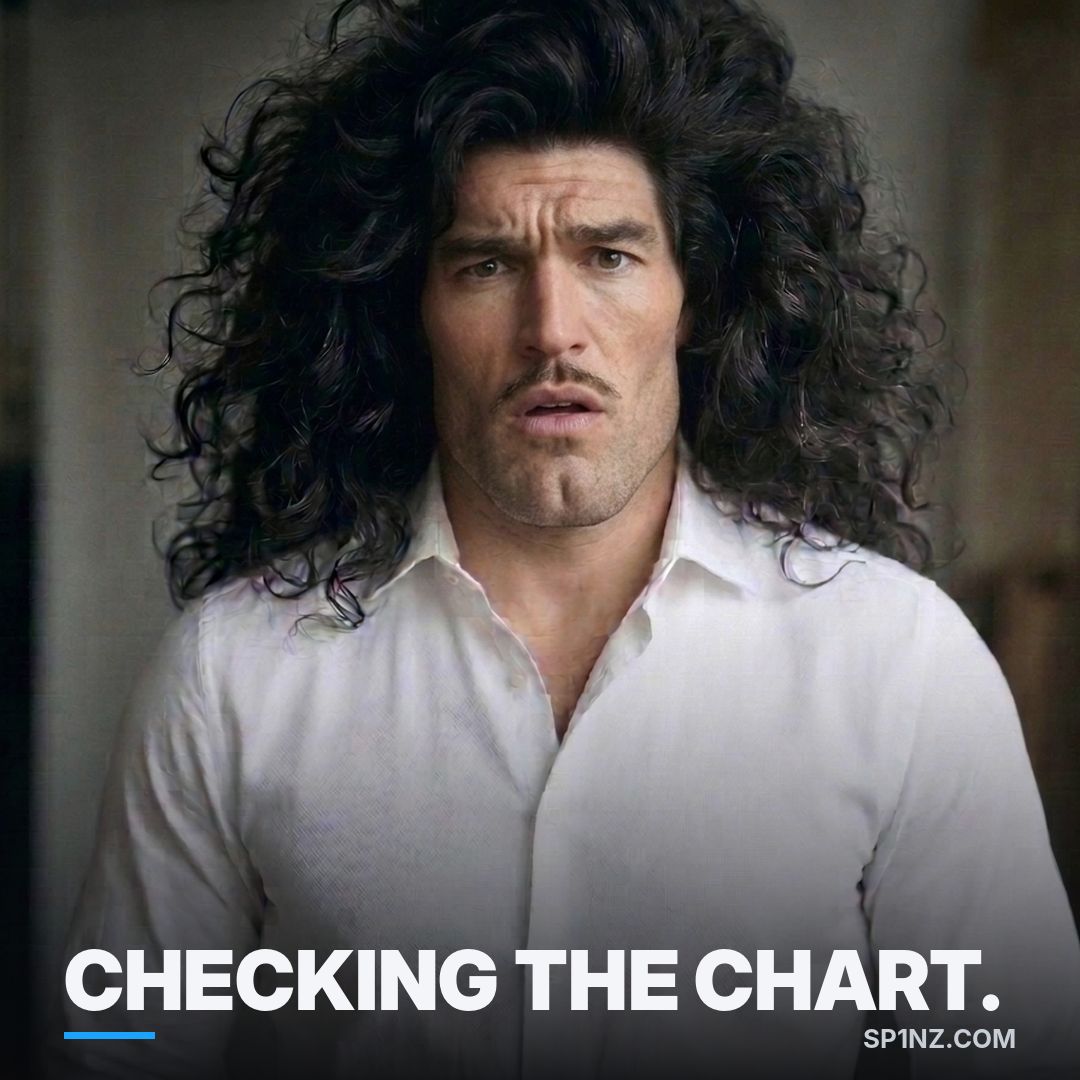 Rick Spinane meme: Checking the chart.