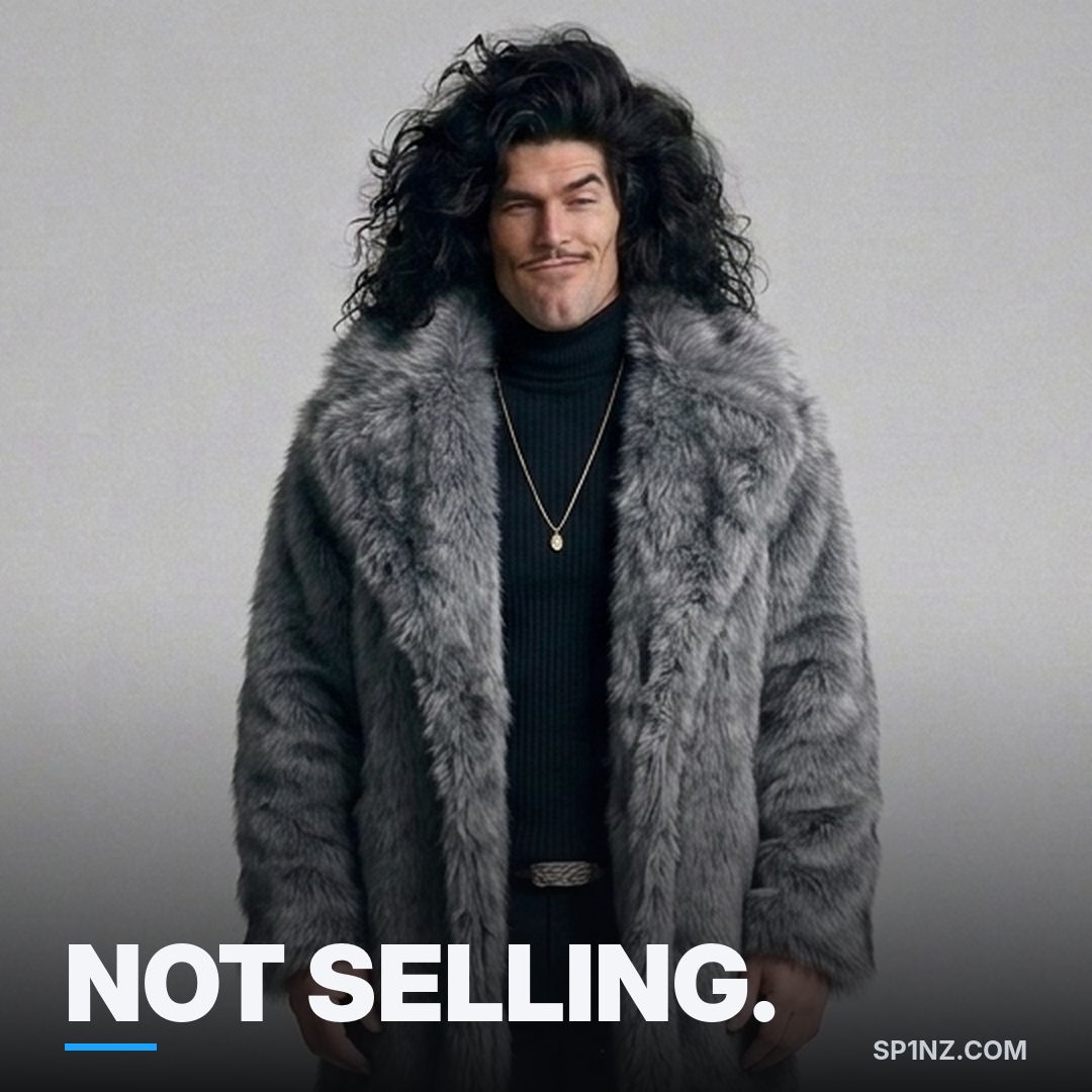 Rick Spinane meme: Not selling.
